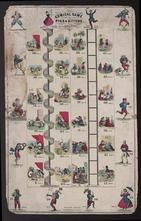 93x033.3 - Game ? Comical Game of Pigs & Kittens, Games and Awards of Merit from Winterthur's Magnus Collection